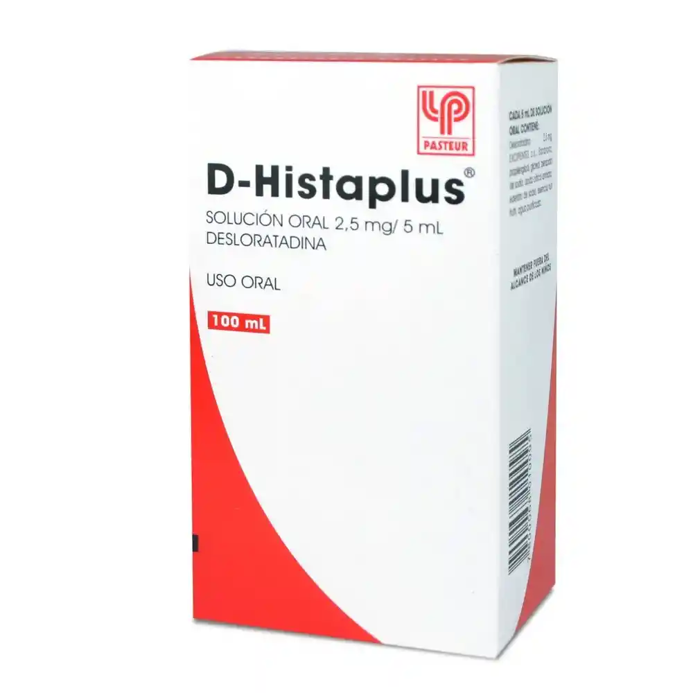 D-Histaplus: Principio Activo: Desloratadina