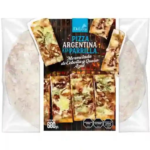 Pizza Arg Parrilla Cebolla y Azul Delizza