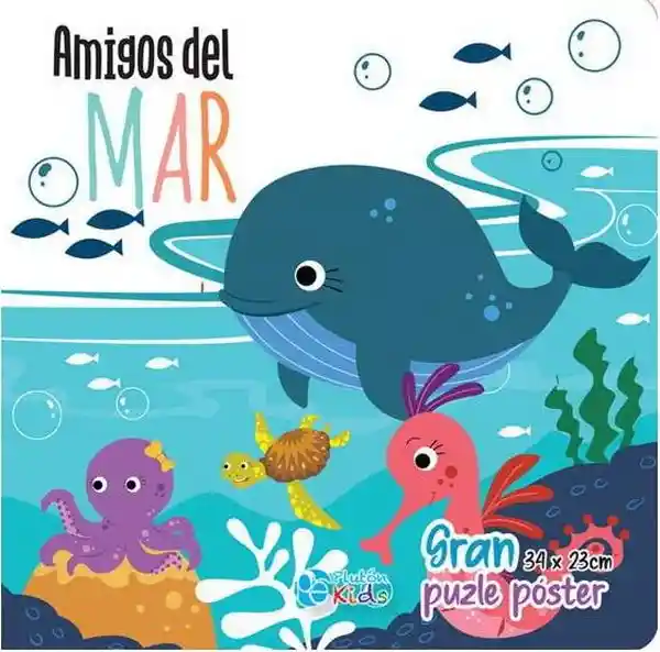 Gran Puzzle Poster Amigos Del Mar