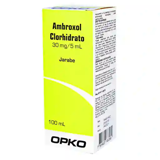 Ambroxol Clorhidrato Opkojarabe (30 Mg)