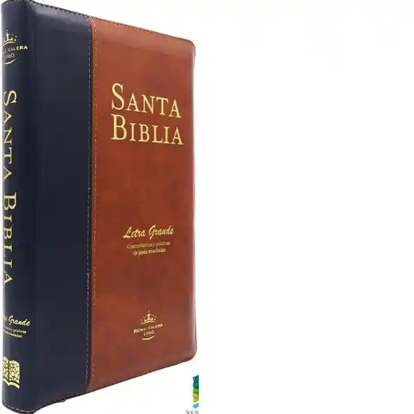 Biblia RVRO65CPJZTI Café Negro - Sociedad Bíblica Chilena