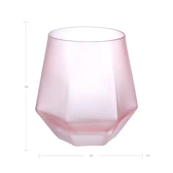 Vaso de Vidrio Hexagonal Miniso