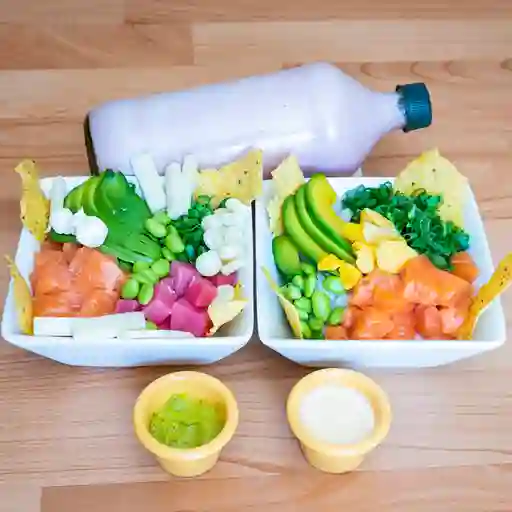 Promo Poke 1 y Smoothie Acai 1 Litro.