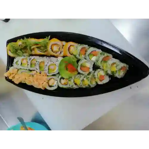 Barquito de Sushi 40 Piezas Mixtas