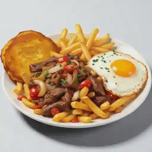 Lomo Saltado A Lo Pobre Criollo