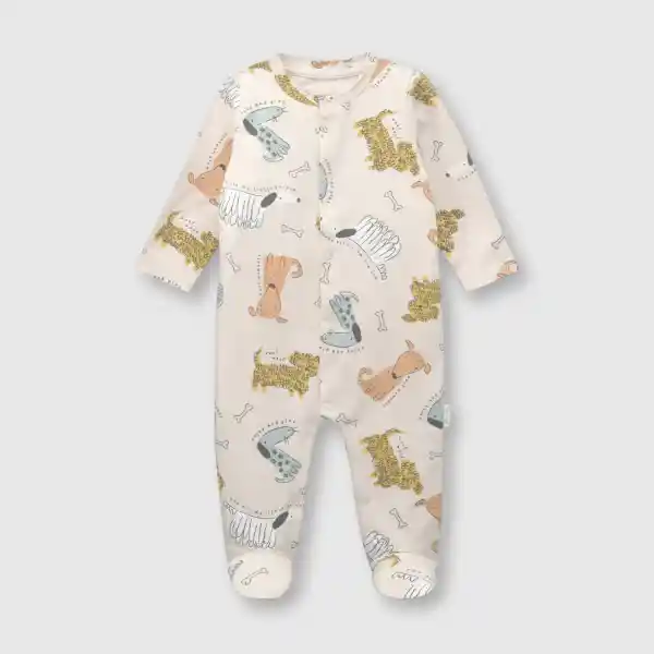 Osito Perro de Bebé Niño Beige Talla 3/6M Colloky