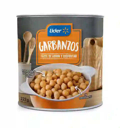 Garbanzo Sin Preservantes Lider
