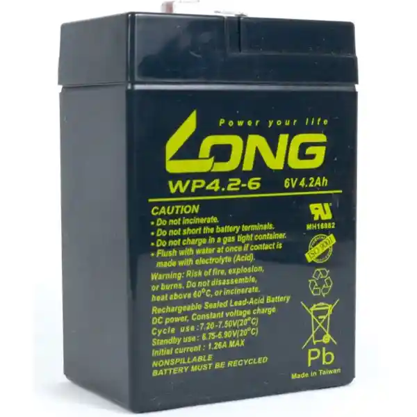 Long Batería 12v Volt 18 Amperes WP 18-12