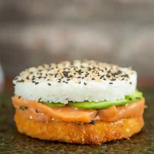 Sushi-burger Salmon