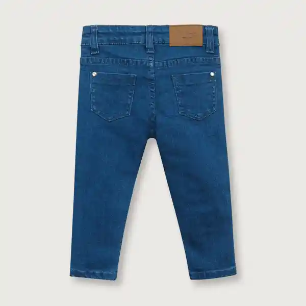 Jean Esencial Básico de Niña Azul Talla 3A Opaline