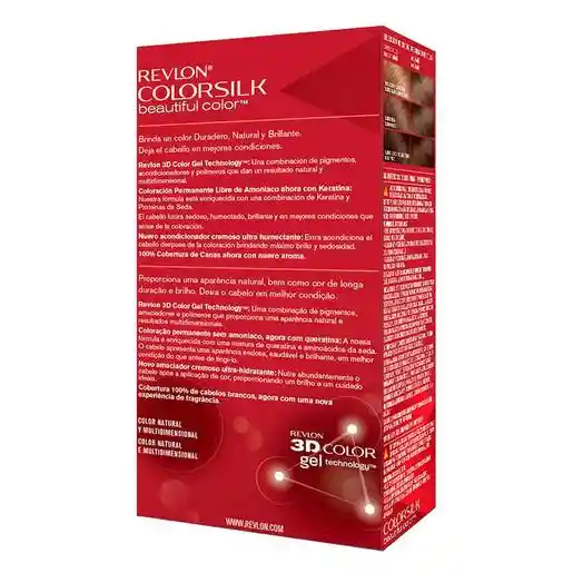 Revlon Colorsilk Tinte de Cabello Tono 41 Castaño Medio