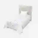 Funda Plumón Algodón Kids Reversible Ballet 1 Plaza Rosen