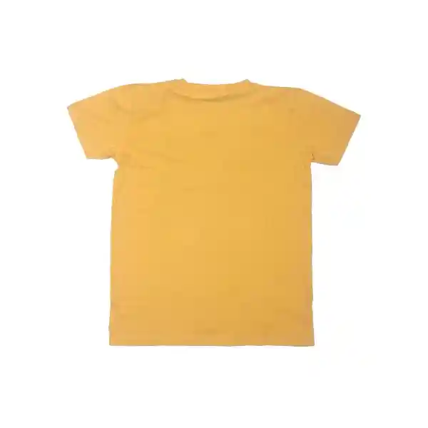 Polera Niño Amarillo Pillin 2 a