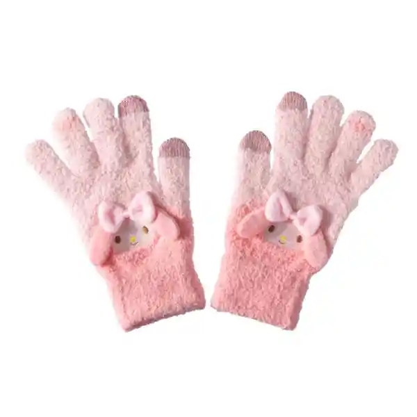 Guantes de Invierno Rosa Miniso