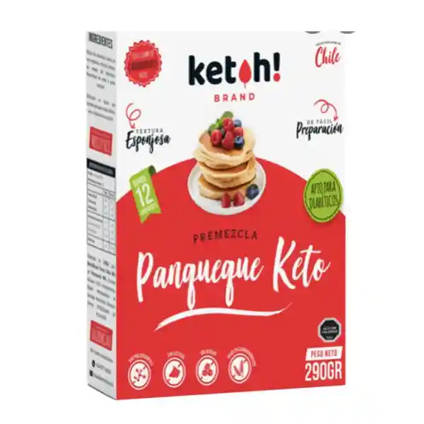 Ketoh! Brand Premezcla de Panqueque