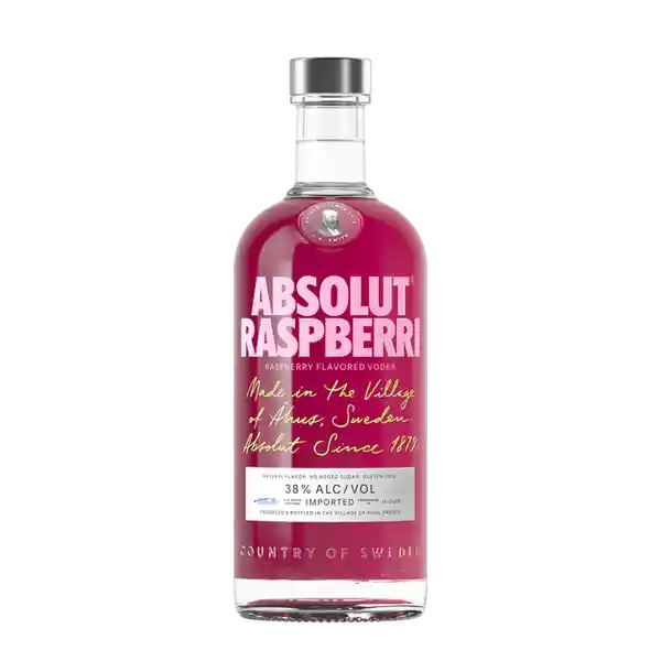 Absolut Vodka Raspberri 38°