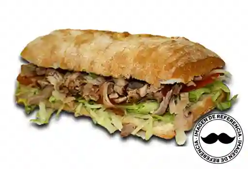 Churrasco Chacarero + Papas Fritas