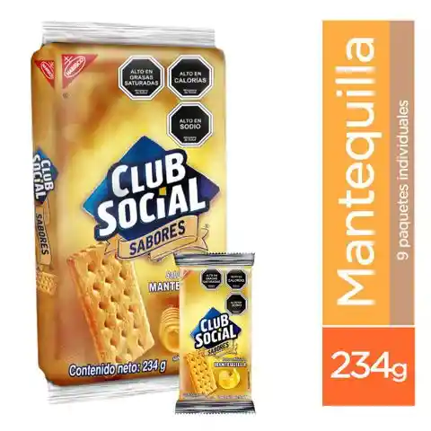 Club Social Galleta Mantequilla