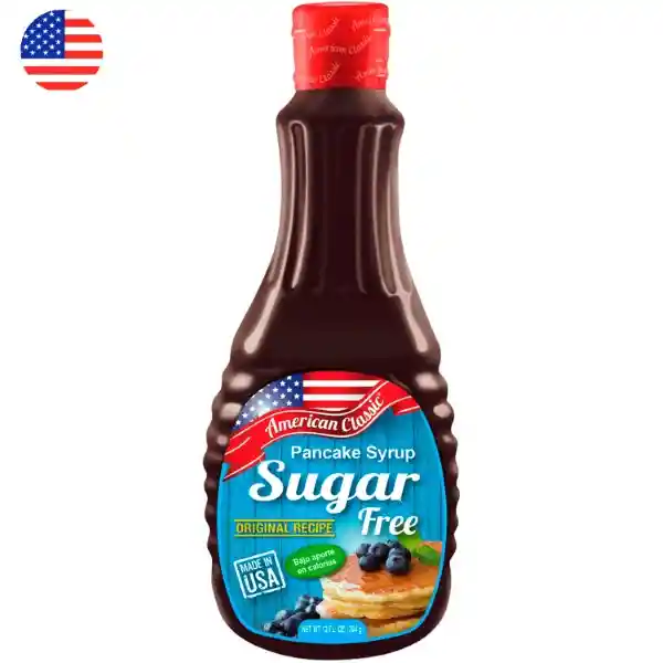 American Classic Syrup Jarabe Para Pancakes Sin Azúcar