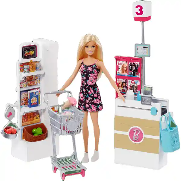 Barbie Juguete Día de Compras Con Muñeca