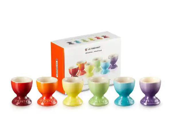 Set Huevera Rainbow 6 cm Le Creuset