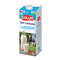 Colun Leche Semi Descremada sin Lactosa