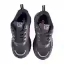 Zapatillas Escolar Niño Negro Talla 29 Pillin