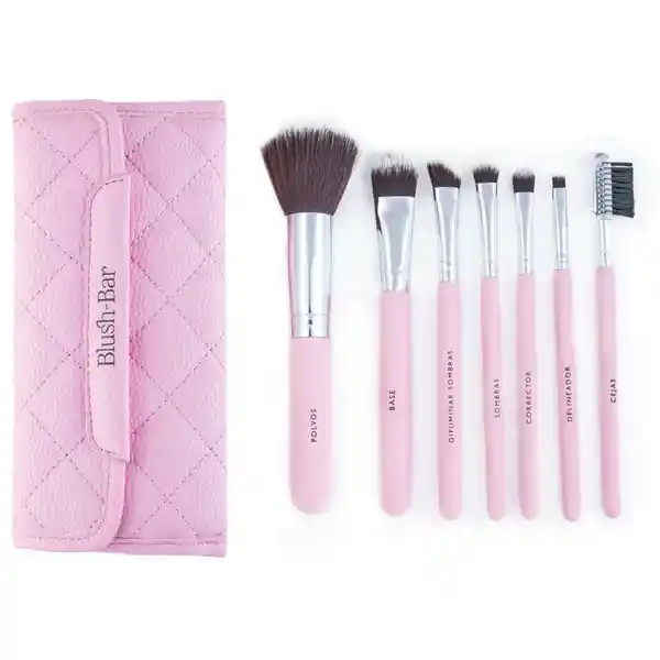 Blush-Bar Kit de Brochas Cruelty Free