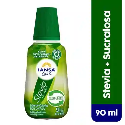 Iansa Stevia Cero K + Sucralosa