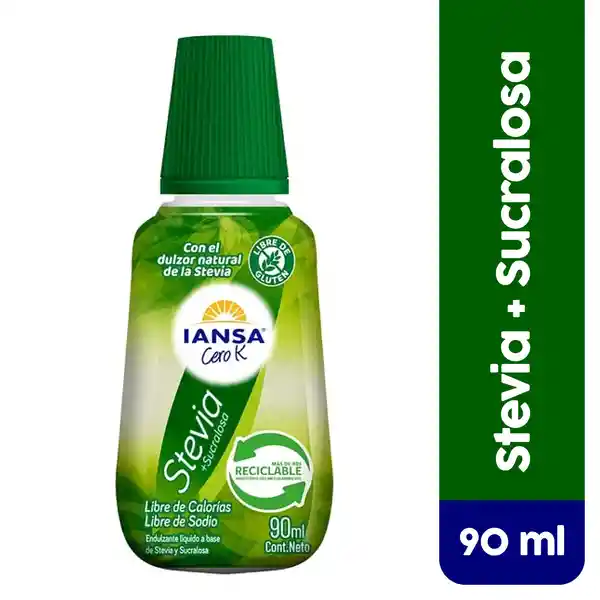 Iansa Stevia Cero K + Sucralosa