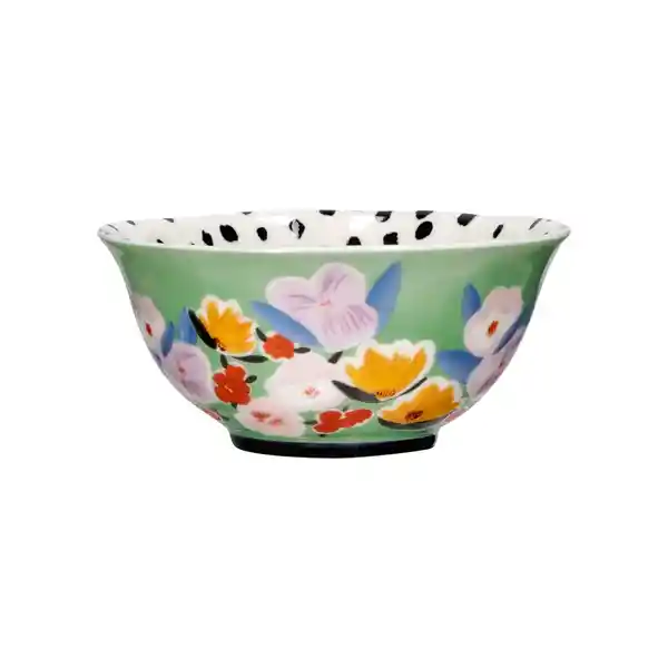 Bowl de Porcelana Con Diseño Multicolor 11.5 x 5.4 cm Casaideas