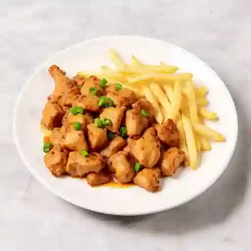 Pollo Mongoliana C/papas