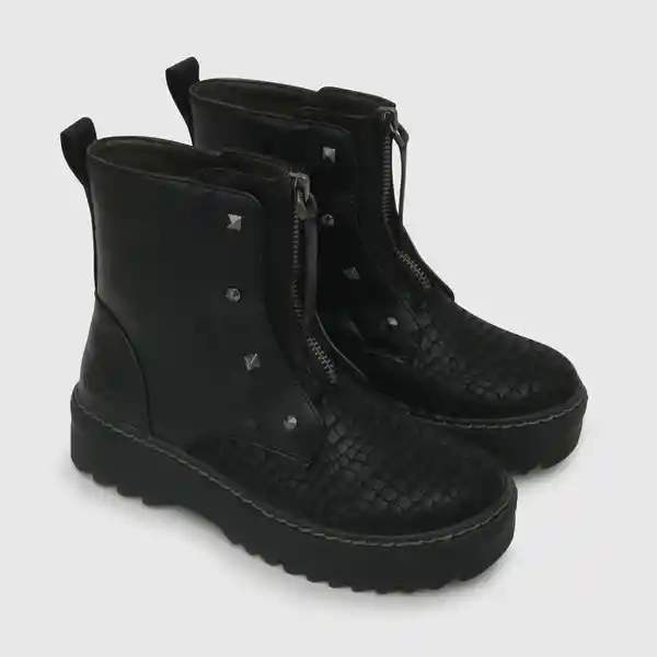 Booties Para Niña Negro Talla 28 Colloky