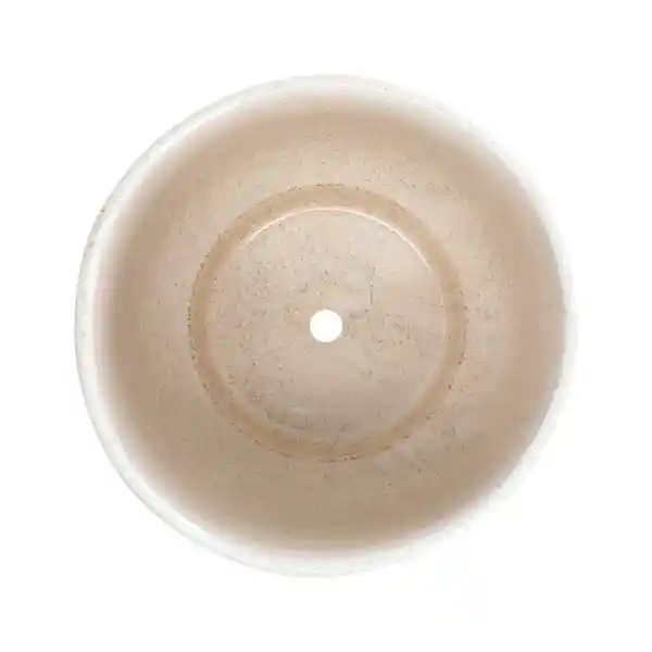 Maceta de Cerámica Crudo 18.6 x 18 cm Casaideas