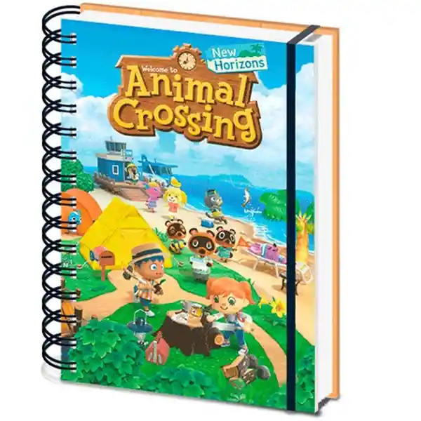 Libreta Animal Crossing New Horizons 3D Cover