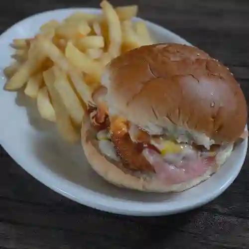 Hamburguesa de Pollo Crispy