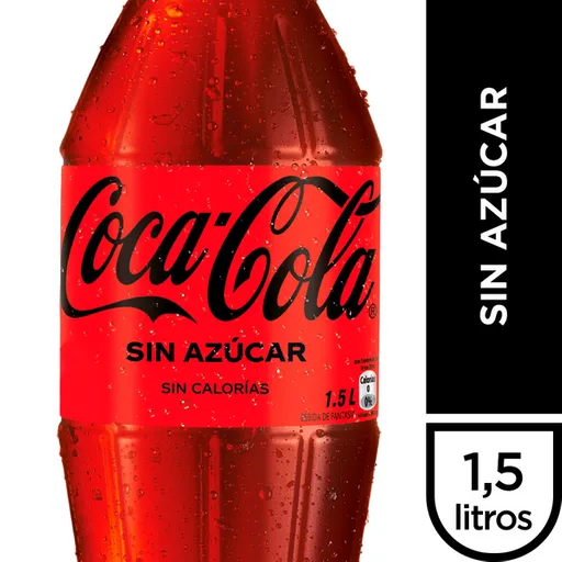  Coca-Cola Sin Azucar Refresco Sabor A Cola Sin Calorias  