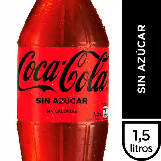 4 x Coca-Cola Sin Azucar Refresco Sabor a Cola