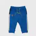 Pantalón Buzo Bebe Niño Azul Pillin 6 M