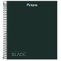 Torre Cuaderno Book Black 120 Hojas