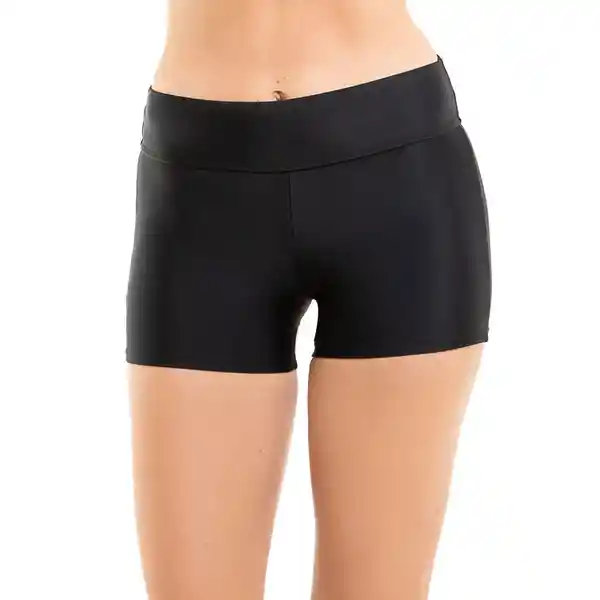 Bikini Short Estilo Hot Pant Negro Talla M Samia