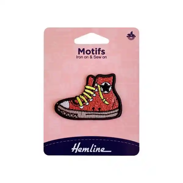 Parche Iron-on Zapatilla Glitter 5.7x4 Cm Motifs 1 Parche