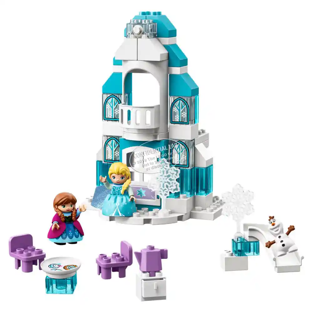 Frozen Lego Juguete De Construcción Castillo De Hielo