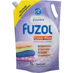 Fuzol Suavizante Color Plus Hipoalergénico