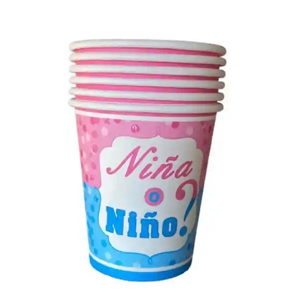 Vaso Revelación de Sexo