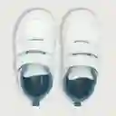 Zapatillas Liv Doble Velcro Niño Blanco Talla 28 Opaline