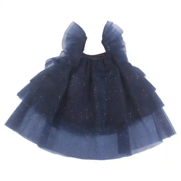 Vestido Bebe Niña Azul Pillin 24 M