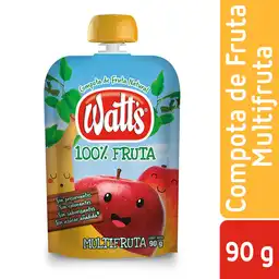 Watts Compota Multifruta Pouch 90 g