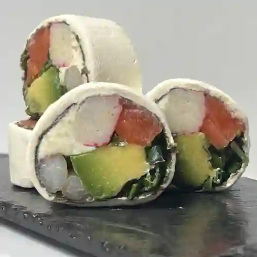 122. Sake Cheese Ohana Roll