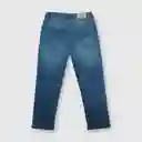 Jean Straight de Niño Dark Denim Talla 8A Colloky